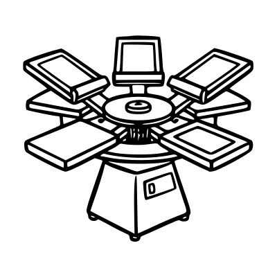 Advanced Screen Printing Machine icon