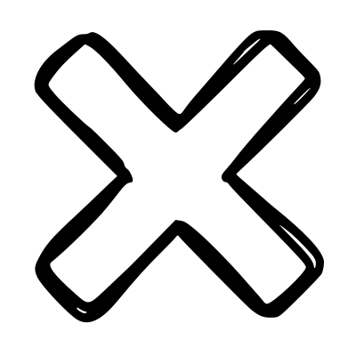X Mark icon